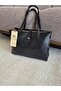 Soft Leather 3-Compartment Large Size Women's Handbag - 3