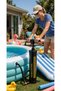 Double Action Hand Pump 20000CC - Push Pull Pump with 5+2 Nozzles Included - Heavy Duty Portable Pump for Air Bed, Pool Floats, Balloons, Inflatables - 3