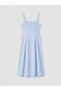 A Square-Neck, Waist-Fitted Poplin Dress for Style-Conscious Women from UZG STORE - 7