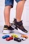 Navy Blue Children's Garage Sports Shoes Sneaker with Toy Car 065Nav - 4