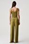 Relaxed Fit Draped Three-Piece Dressing Gown Set - 2