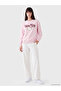 Two Mt Shop Quality Xside Pink Hello Kitty Printed Oversize Women's Thick Sweatshirt - 2