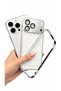 For iPhone 14Promax Phone 18Promax Metal Conversion Kit Set Case Frame Protected Cover Aslan3Pro Glass Transparent Cover - 5