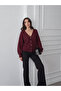 Women's Klay V-Neck Buttoned Soft Textured Loose Knitwear Cardigan - 2