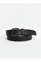 Two Mt Shop Quality Lcw Accessories Black Leather Look Boys' Belt - 2