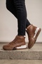 Daily Non-Slip Sole Lace-Up Orthopedic Half Boots - 6