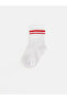 Rmz Gi̇yi̇m Farkiyla Striped Boys' Socks 3-Piece Set - 3