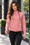 Women's Diver Fabric Zippered Stylish Tracksuit Set - 4