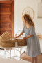 Silky Flowing Maternity Set - 4