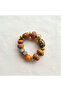 Handmade Authentic Orange and Colorful Women's Bracelet - 2