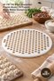 10 Pieces Mega Ravioli Mold – 40 cm Plastic Model with 199 Ravioli Capacity, Homemade Ravioli Maker Dumpling Mold