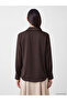 Two Mt Shop Quality Lcw Everyday Brown Satin Women's Shirt - 4