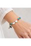Dragonfly Figured Blue and White Beaded Colorful Women's Bracelet Stylish Accessory