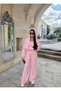 Pink Mood Three-Piece Tracksuit Set - 7