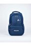 Unisex Navy Blue Backpack School Bag with 4 Pockets Water Resistant 45X30X15 cm Size Backpack