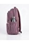 Purple Backpack School Bag with 4 Pockets Water Resistant 45X30X15 cm Size Backpack - 4