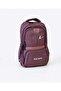 Purple Backpack School Bag with 4 Pockets Water Resistant 45X30X15 cm Size Backpack - 3