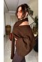 Women's Stella Scarf Collar Casual Crop Knit Sweater - 2