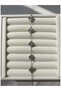 Unisex Stainless Steel Double-Sided Clover Bracelet - Tarnish Resistant - 17+5 cm Length - 4