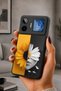 Gm 26 Pro Compatible Printed, Matte Black, Soft Silicone, Protective, Shock Absorbing Cover, Case