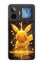 Gm 26 Pro Compatible Printed, Matte Black, Soft Silicone, Protective, Shock Absorbing Cover, Case - 5