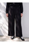 Two Mt Shop Quality Lcw Curve Black Interlock Plain Loose & Baggy Women's Sweatpants