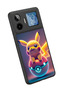 Gm 26 Pro Compatible Printed, Matte Black, Soft Silicone, Protective, Shock Absorbing Cover, Case - 3