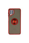 Samsung Galaxy A22 Case Montreal Ring Silicone Cover - Red