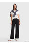 Two Mt Shop Quality Lcw Everyday Black 3 Thread Rastered Plain Loose & Baggy Women's Sweatpants