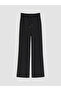 Two Mt Shop Quality Lcw Everyday Black 3 Thread Rastered Plain Loose & Baggy Women's Sweatpants - 5