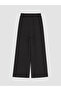 Two Mt Shop Quality Lcw Petite Black Interlock Plain Loose & Baggy Women's Sweatpants - 5