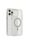 Apple iphone 13 pro max case matte transparent magneticsafe - transparent - 5