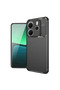 Xiaomi Redmi Note 14 4g Case Auto Focus Carbon Cover - Black