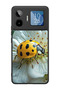 Gm 26 Pro Compatible Printed, Matte Black, Soft Silicone, Protective, Shock Absorbing Cover, Case - 5