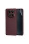 Xiaomi Redmi Note 15 Pro 4g Thermax Silicone Case - Burgundy