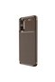Xiaomi Poco X7 Pro Case Auto Focus Carbon Cover - Brown - 2