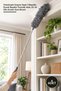 4-Piece Dusting Set – Cleaning Tool with Telescopic Extendable Handle and 3 Flexible Heads, Home and Office Duster Dust Brush