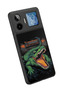 Gm 26 Pro Compatible Printed, Matte Black, Soft Silicone, Protective, Shock Absorbing Cover, Case - 3