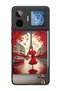 Gm 26 Pro Compatible Printed, Matte Black, Soft Silicone, Protective, Shock Absorbing Cover, Case - 5