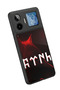 Gm 26 Pro Compatible Printed, Matte Black, Soft Silicone, Protective, Shock Absorbing Cover, Case - 3