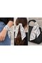 Ataturk Signature Patterned White 100% Cotton 52X52Cm Scarf Bandana (School, Event, Ceremony, Show) - 3