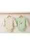 70% Bamboo 30% Cotton 2-Piece Long Sleeve Bodysuit 0-36 Months