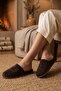 Women's Winter Slippers - Stone Detailed Dowry Bundle Guest House Slippers - 3