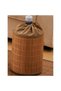 1 Piece Bamboo Bottle Cover – Natural Bamboo and Fabric Covering, Drawstring Closure, 19 Liter Bottle Sleeve, Water Bottle Cover - 2
