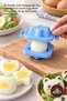 30 Pieces Sushi and Poached Egg Mold – Pp Plastic Multifunctional DIY Shaper Sushi Egg Mold Rice Ball and Moon Cake Mold