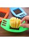 4 Pcs Practical Potato Cutting Tool – Potato Slicer, Fast and Even Slicing, Suitable for Frying, Two-Sided Handle, Potato Slicer - 5