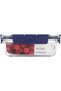 Topclass Rectangular Heat Resistant Glass 1L - 3