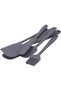 2-Piece Silicone Spatula and Brush Set – Seamless Silicone Coating, Steel Core, Non-Slip Handle, Compatible with Non-Stick Cookware, Silicone Spatula Brush - 4