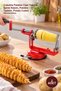 2 Pieces Spiral Potato Slicer – Making Potato Chips on a Stick, Spiral Cutting, Potato Twister, Potato Cutter