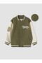 College yaka embroidered boy's jacket - 2